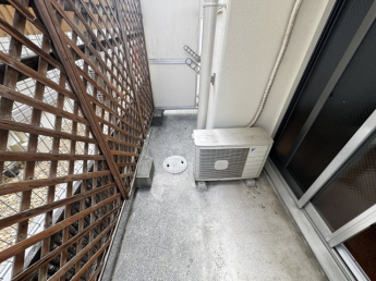 広々としたバルコニーです