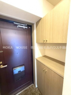 ゆったりとした玄関です