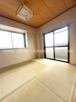 明るい和室です　