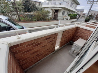 バルコニー付きです