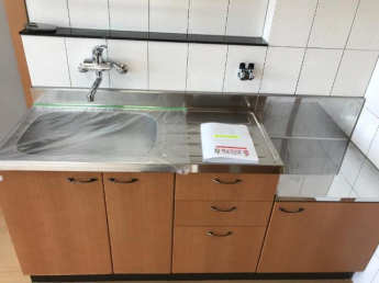 作業スペースも広いキッチン