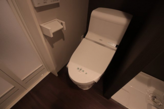 清潔感のあるトイレです