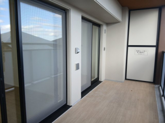 ゆったりとした玄関です