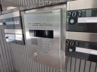 オートロックつきです