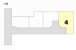 区画図（４号）１～３号は分譲住宅建設予定地