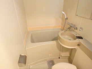 落ち着いた空間のお風呂です