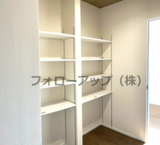 十分な収納スペースがあります