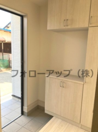 きれいな玄関です