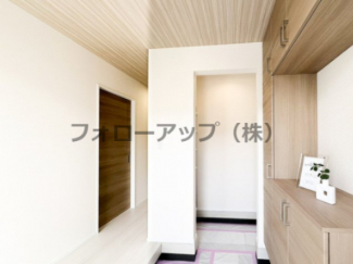 毎日通る玄関はこちらです