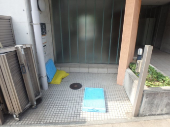 ゴミステーションです