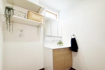 ＴＯＴＯ洗面化粧台　お掃除ラクラク水栓　三面化粧鏡（ワイドＬ