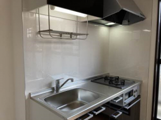 2口ガスコンロのシステムキッチンです！