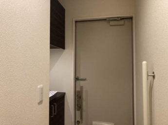 手すり・シューズボックス付きです