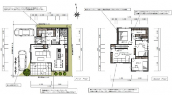 参考プラン例
（延床面積約38坪、建物価格2,200万円～）