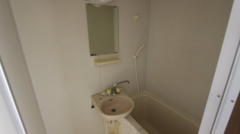 広い洗面スペース