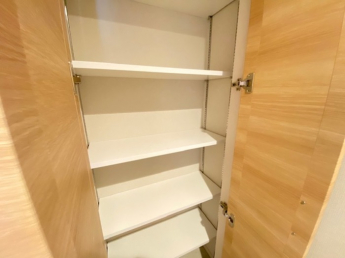 大きなスペースがあり、収納には困りません