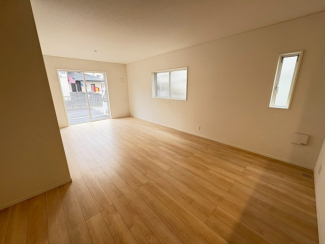 ゆったり過ごせるリビングです