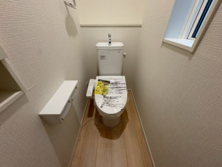 ゆったりとした空間のトイレです