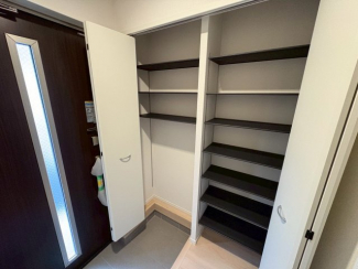 収納のためのスペースです