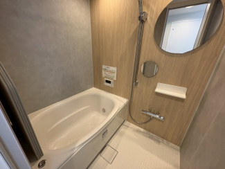 日々の疲れを癒すお風呂付です