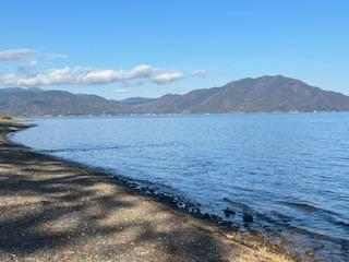 近くの琵琶湖