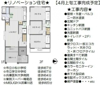 西宮市小松南町２丁目　戸建の画像