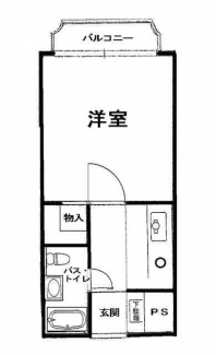 間取は反転タイプです