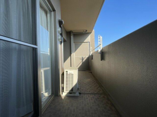 南面バルコニーです。