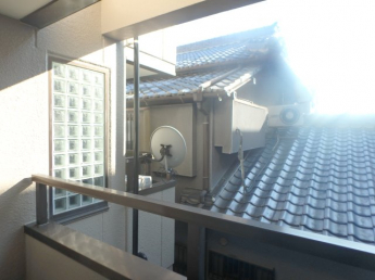 バルコニーからの景色です