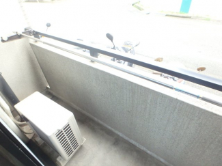 広々としたバルコニーです