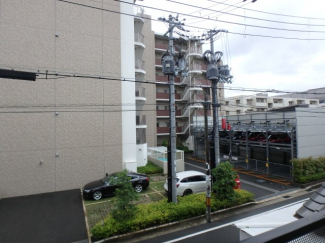 バルコニーからの景色です