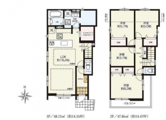 宝塚市鹿塩２丁目　新築戸建の画像