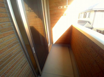 広々としたバルコニーです