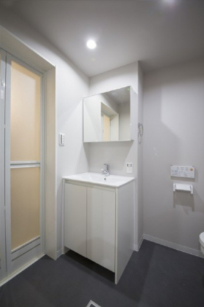 脱衣スペースもあります