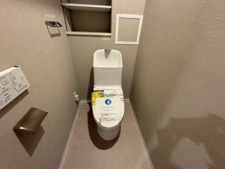 トイレもきれいです