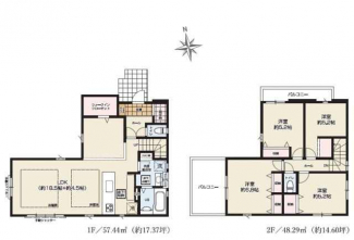 宝塚市御殿山４丁目　新築戸建の画像
