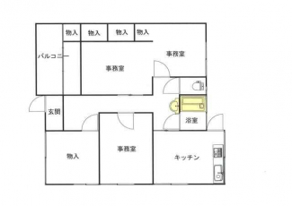 松山市南吉田町の事務所の画像