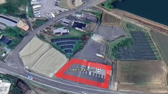 赤枠がおおよその賃貸部分になります。