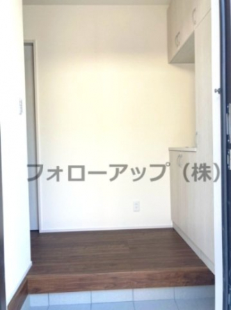 落ち着いた玄関です