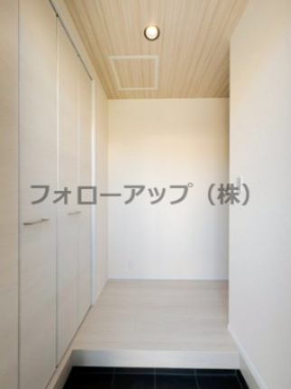 きれいな玄関です