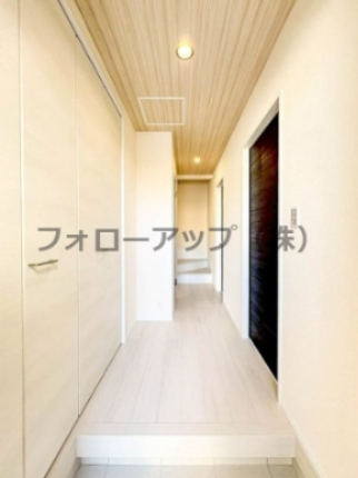 ゆったりとした玄関です