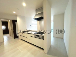 コンパクトなキッチンで掃除もラクラク