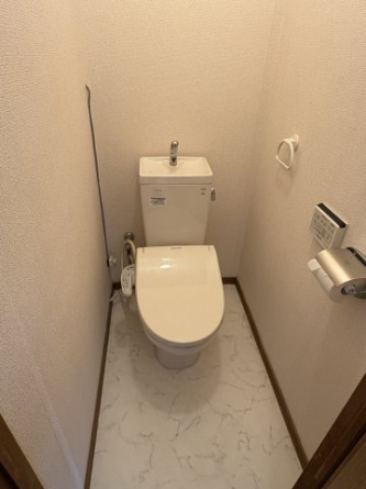 清潔感のあるトイレです