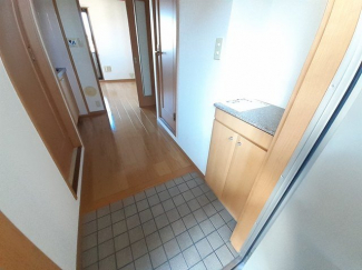 きれいな玄関です