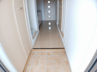 きれいな玄関です