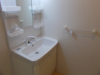 忙しい朝には欠かせない洗面所です