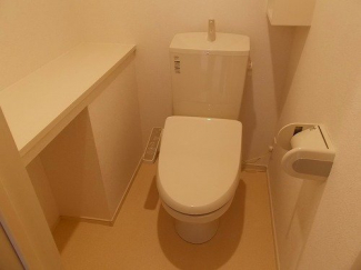 トイレもきれいです