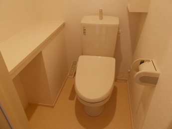 トイレもきれいです