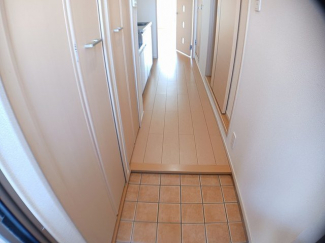 きれいな玄関です