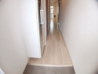 ゆったりとした玄関です